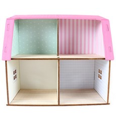 YoungModeler 英工房 娃娃屋 A型 立體拼圖, YM497