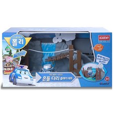 로보카폴리 어드벤처 시리즈 흔들 다리 플레이 세트 S83317, 혼합 색상, 1개