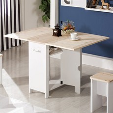 Ryoni Furniture Kiddy 1200折疊式餐桌, 實木色