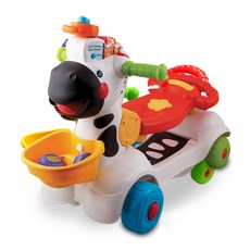 vtech 偉易達 3 Level Talking Zebra 滑板車, 白色