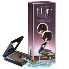 Cover your gray 髮際線修容粉, Dark Brown, 1入