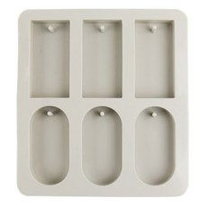 Libre 蠟燭石膏空氣清新劑肥皂矽膠模具片劑混合 6, 混色