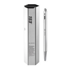 monAmi 153 GOLD 油性原子筆, 白金色, 1個