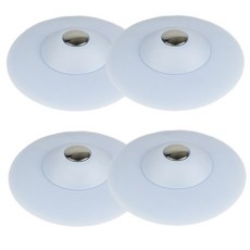 ARYKO 一鍵式水槽排水口過濾蓋, 藍色, 4個