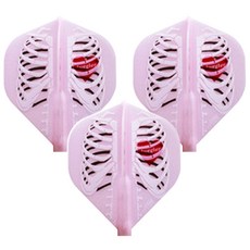 fit 飛鏢飛行骨架粉色標準, 3片