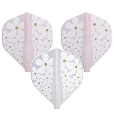 fit 飛鏢飛行白花標準 3p, 1套