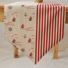 Noland船長餐桌桌旗, 30 x 220 厘米, 條紋