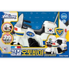 ZEUS Hi-Car 警察摩托車玩具, 混色