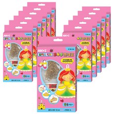 AMOS Glass Deco Mini Sun Deco Princess Making, 混色, 12件