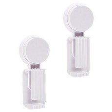 Aul Living廚房吸盤掛勾, 白色的, 2件