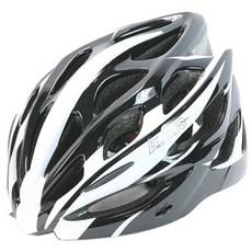 自行車安全帽 N-6902 黑白色, 1個
