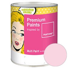 노루페인트 팬톤 멀티 에그쉘광 페인트, 12-1310 (블러싱핑크), 1L, 1개