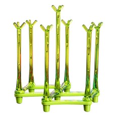 아울리빙 7구 컵걸이, 그린, 1개