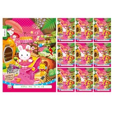 영아트 초등노트 기초학습장 여아용 20매, 혼합 색상, 10개입