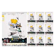 영아트 초등노트 기초학습장 남아용 20매, 혼합 색상, 10개입