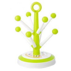 Noland 플라스틱 8p 컵걸이, 그린, 1개