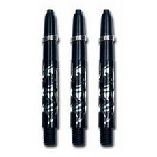 울티마 다트 샤프트 Design Dragon black silver 미디움, 3개