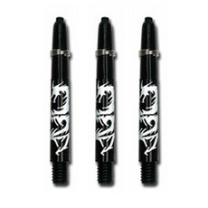 울티마 다트 샤프트 Design Dragon black white 미디움, 3개