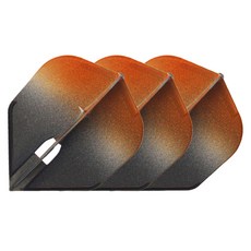 L-Style 飛鏢飛行香檳漸變黑+橙款, 3片