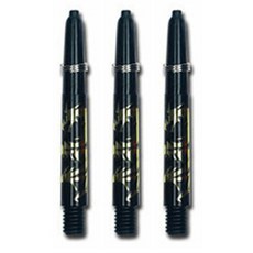 울티마 다트 샤프트 Design Dragon black gold 미디움, 3개입