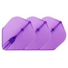 Lstyle 다트 플라이트 샴페인 일체형 Purple Shape, 3개