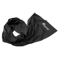 ECOLIZ 質感量感圍巾, 黑色的