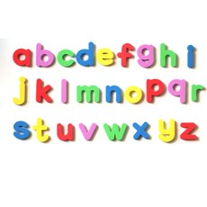 BK 字母小寫磁鐵, 混合