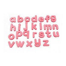 BK 字母小寫磁鐵, 紅色