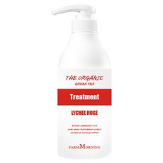 팜모닝 그린티 리치로즈 트리트먼트, 500ml, 1개