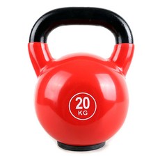 엑사이더 컽러 케틀벨 MD2201, 레드, 20kg, 1개