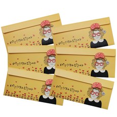 Somssi 微笑紅包袋組, 申師任堂, 6入