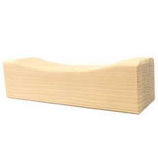 HINOKI ART 扁柏木方形木枕, 混合顏色