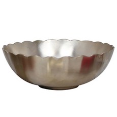 Good Friend 花邊黃銅碗 S號, 1入, 單色