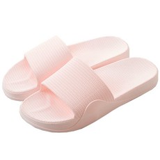 River Green 簡約線條拖鞋 可愛粉, 粉紅色, 1個