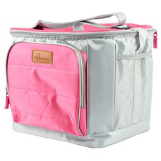 블루산업 BS 쿨러백, 핑크, 21L
