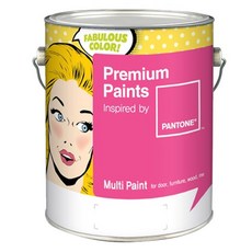 노루페인트 팬톤 멀티 에그쉘광 페인트, 아이보리크림 (13-1011), 1L, 1개