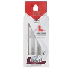 L-Style elshaft 靜音直鏢針白色 330, 3片