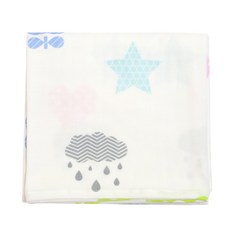 디케이홈 스칸디가든 이중거즈 아기블랭킷 S, 혼합 색상