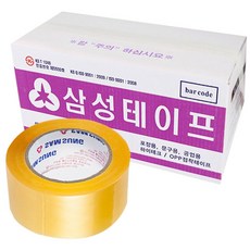 三星膠帶 OPP 箱型膠帶 40m, 透明度, 50件