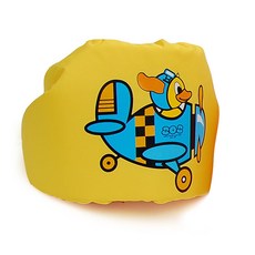 리빙플러스 스윔점퍼 수영조끼, 옐로우(비행오리), 1개