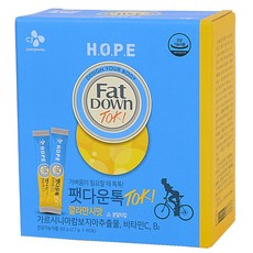 HOPE 팻다운 톡 깔라만시맛 다이어트 식품, 2.7g, 60개