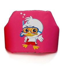 리빙플러스 스윔점퍼 수영조끼, 핑크(비행오리), 1개