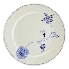 체스키포슬란 보헤미안블루 평접시 BB005, 혼합 색상, 1개