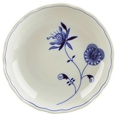 체스키포슬란 보헤미안블루 과일볼 20cm BB049, 혼합 색상, 1개