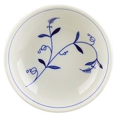 체스키포슬란 보헤미안블루 라운드볼 14cm BB464, 혼합 색상, 1개