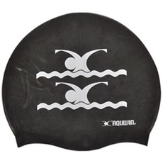 AQUWIN WP Recorder 泳帽, 黑色