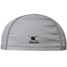 AQUWIN 超級塗層泳帽, 銀色