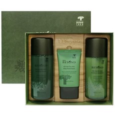 BEYOND The Tree男士基礎保濕保養品組, 爽膚水150ml+乳液140ml+洗面乳50ml, 1組