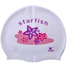 AQUWIN JPP 海星泳帽, 白色, 1個