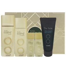 VONIN The Style Essence 男士基本款 2 件套, 爽膚水 135ml + 35ml + 乳液 100ml + 35ml + 泡沫潔面乳 100ml, 1套